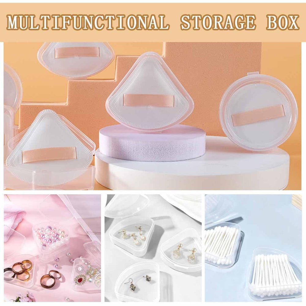 KuuGuu travel-puff box is lightweight and portable for on-the-go use.