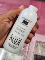 Fantasy Nails Kuül Change Me peroxide 30vol cream developer lift action on hair for brighter results
