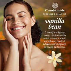 Close-up of cap on Kuumba Made Vanilla Bean Fragrance Oil for compact travel use.