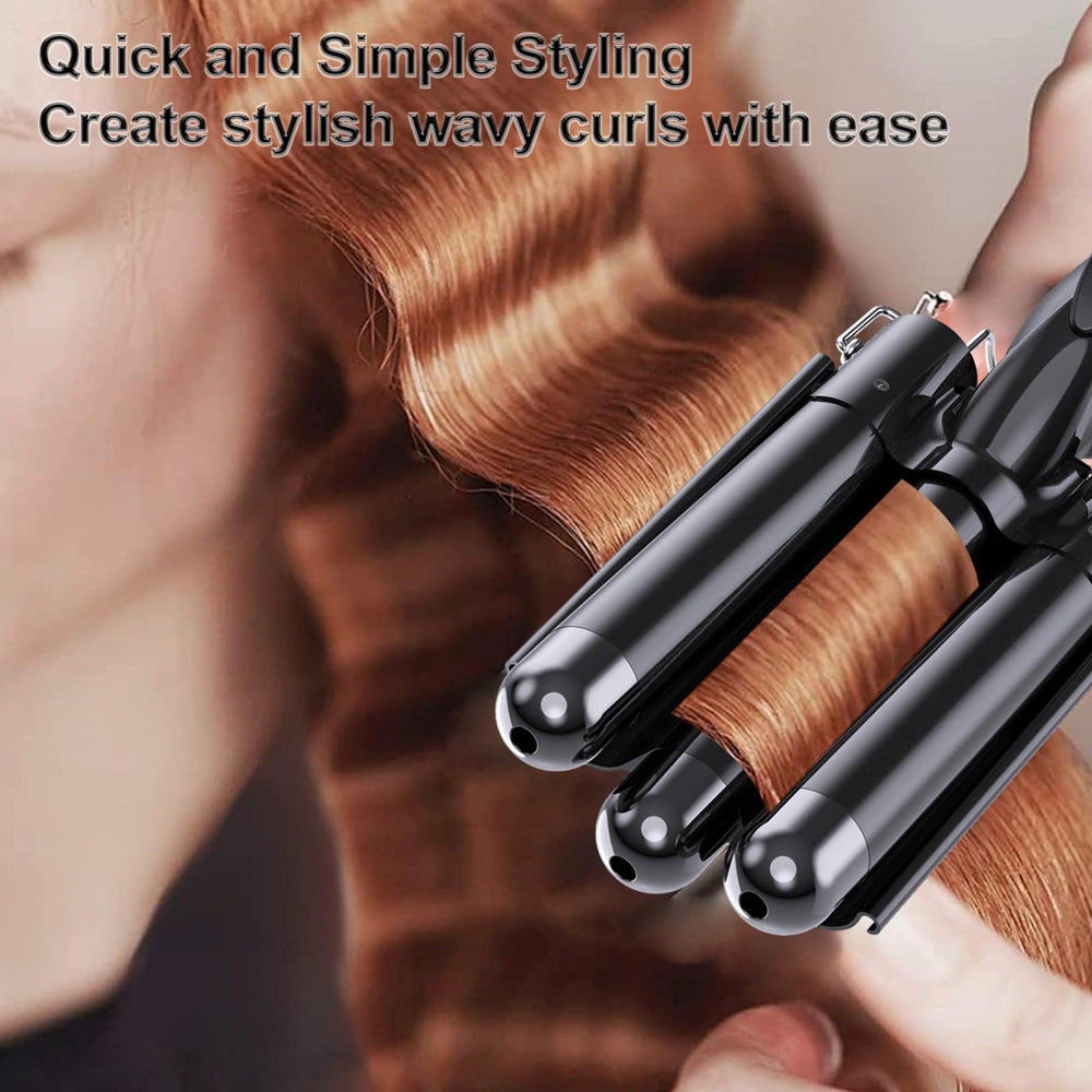 Kuwa auto-off feature for safe, unattended use during styling.