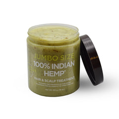Kuza hemp hair treatment on textured hair shows softness and manageability.