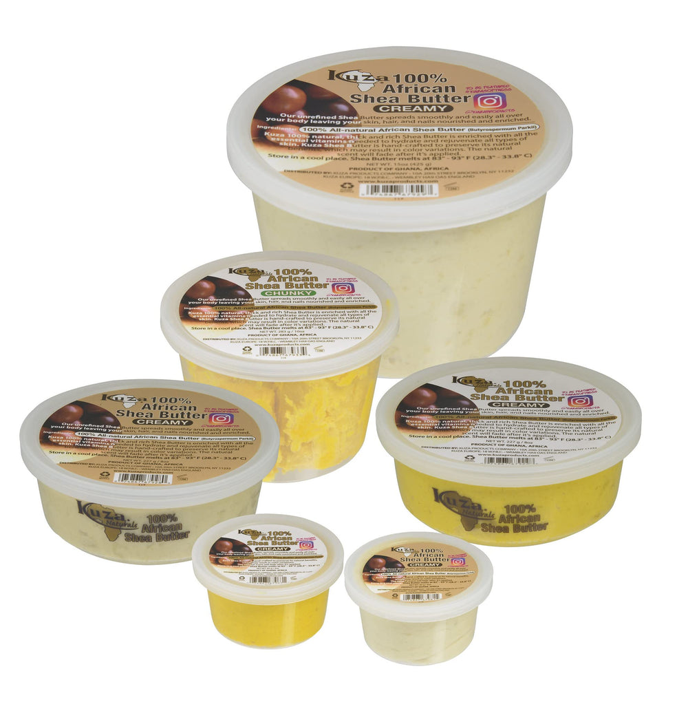 Kuza shea butter nails care shot emphasizes hand nourishment and cuticle conditioning.