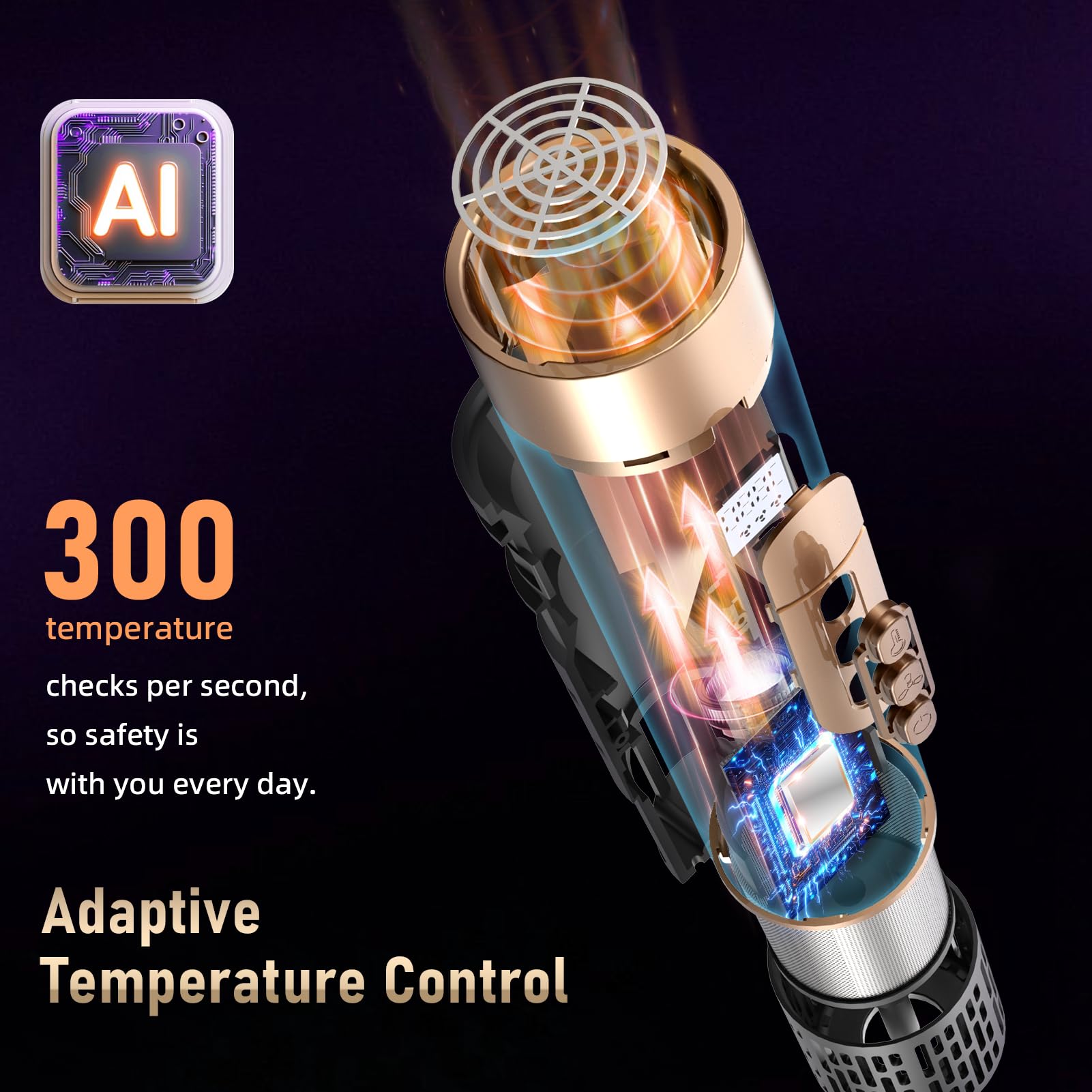 Kveiroa 110k rpm motor delivers quick drying and powerful airflow