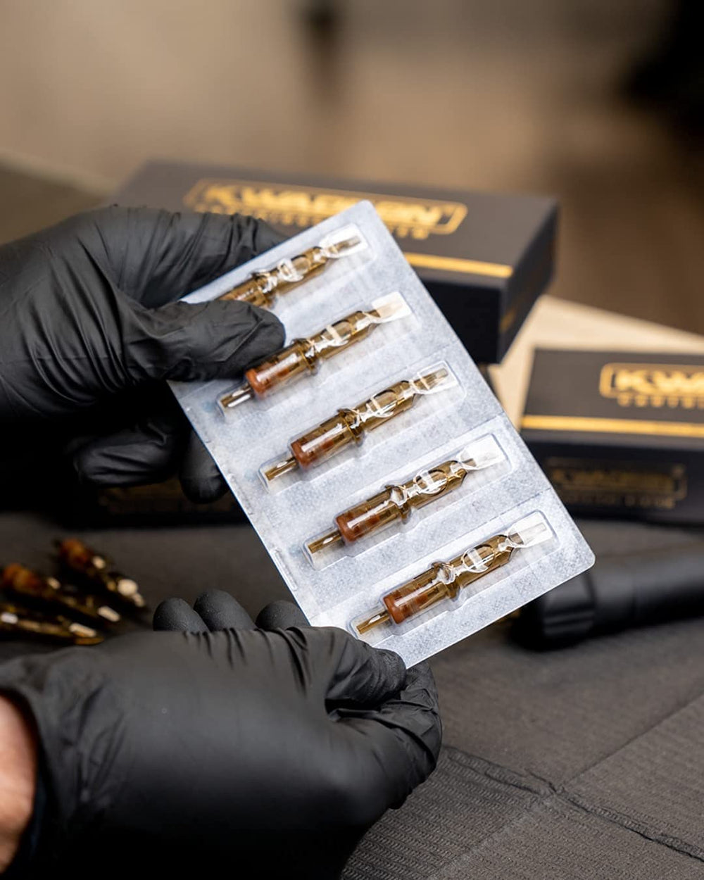Kwadron tattoo gear enhances studio performance with high-quality supplies.