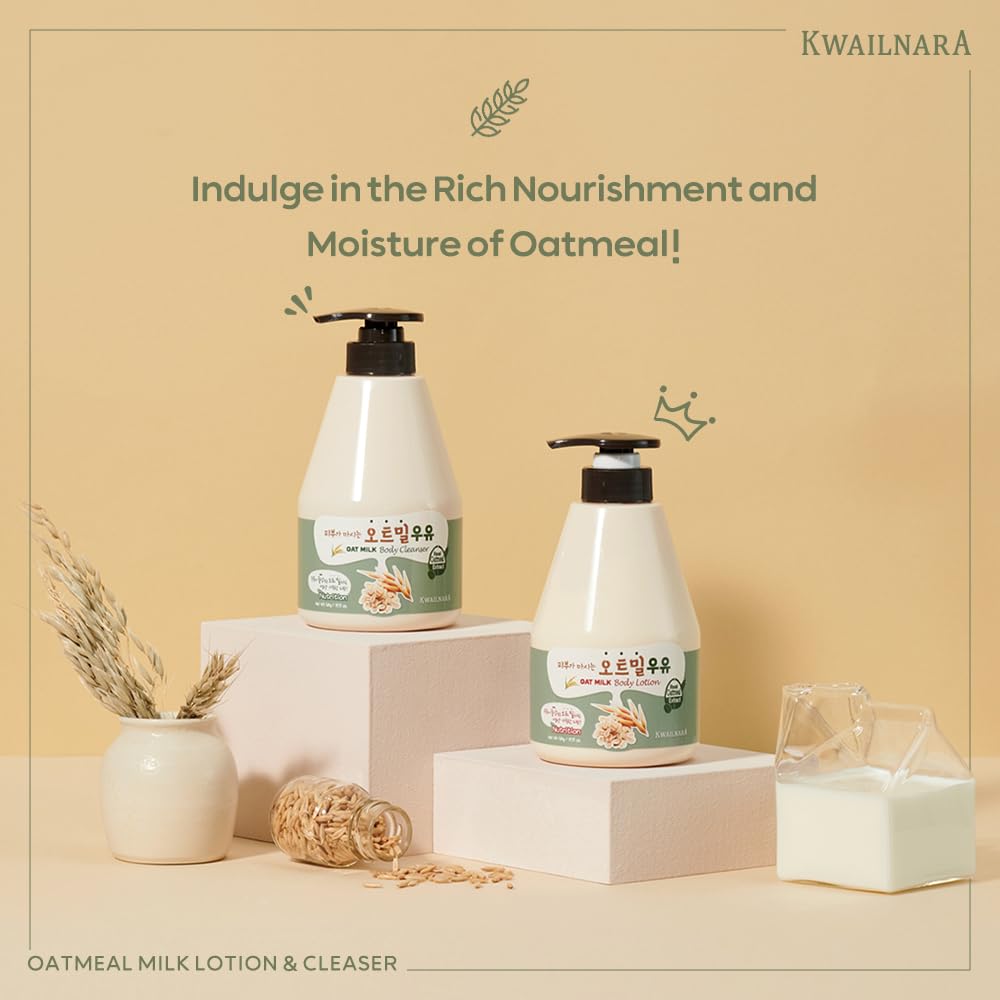 Close-up of creamy lather from Kwailnara Oat Milk Body Wash