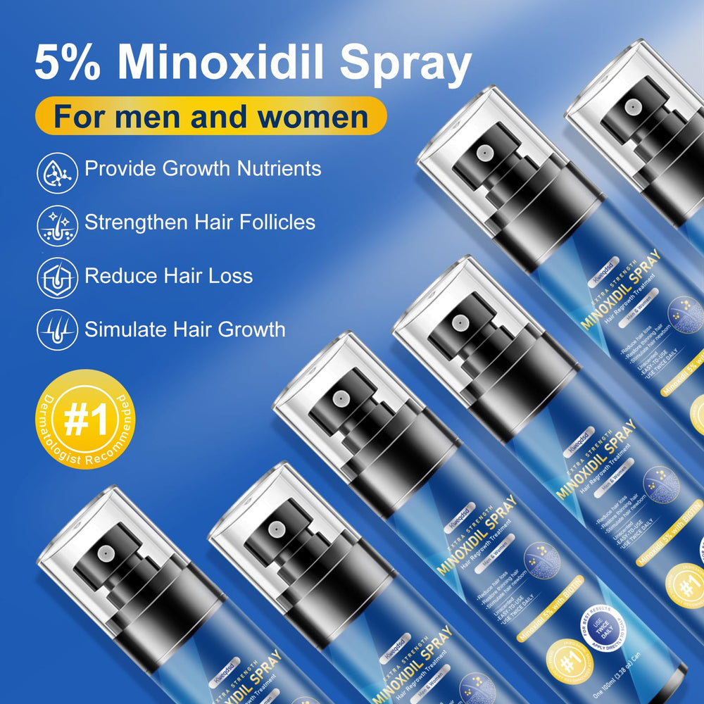 Kweqdsd minoxidil application on scalp demonstrates targeted hair care.