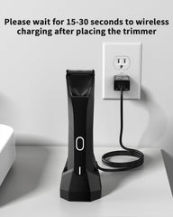 KWRNVO Manscaped 4.0 charger dock close-up of durable materials.