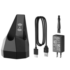 KWRNVO Manscaped 4.0 charger dock front view for secure charging.