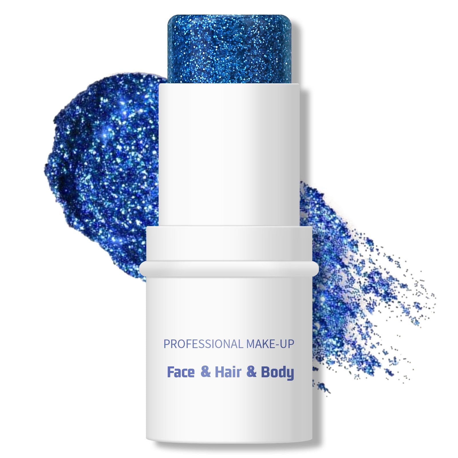 KYDA Body Glitter Stick on the face for radiant glow and festival sparkle