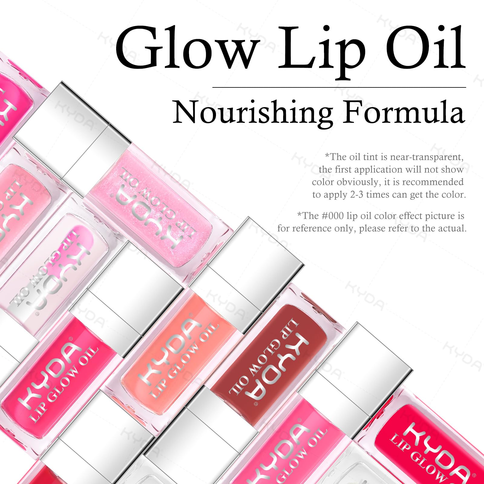 KYDA Lip Glow Oil application wand for smooth, even coverage