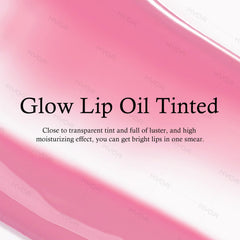 KYDA Lip Glow Oil swatch #009 color-changing tint and glow