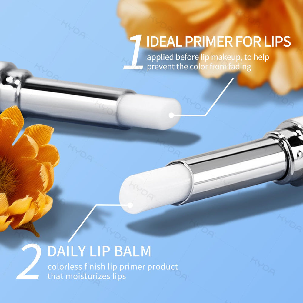 KYDA lip primer provides a soft matte feel with moisturized lips.