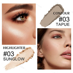 KYDA natural matte contour helps sculpted cheekbones with subtle depth.