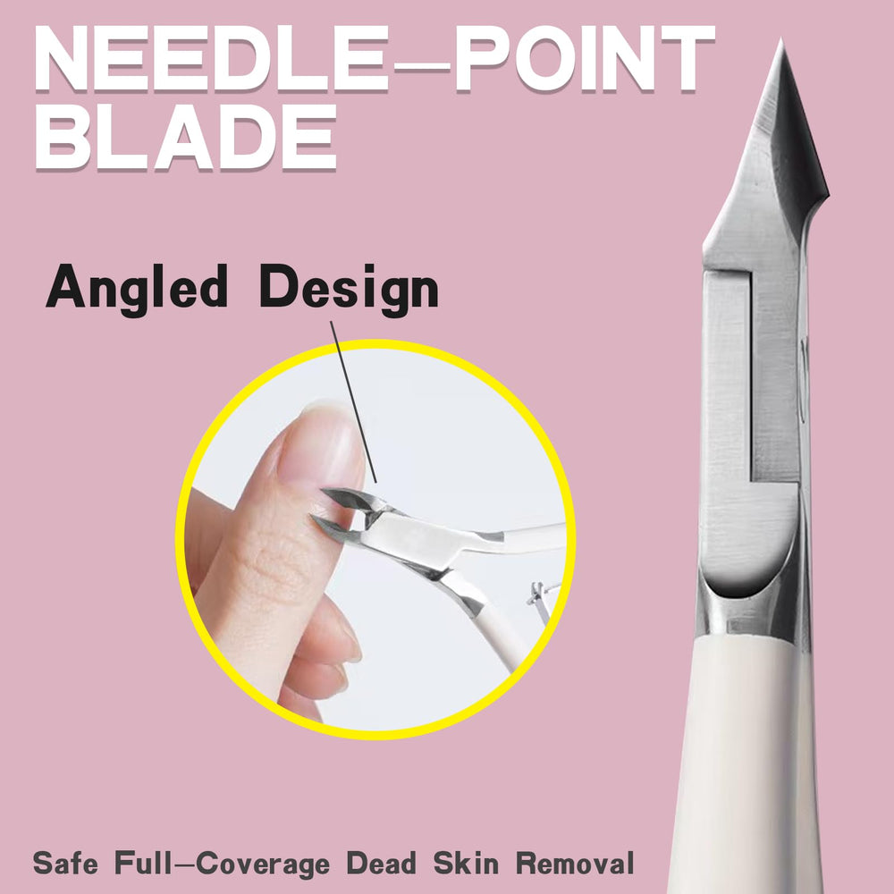 Kylara Cuticle Nipper-3in-1 ergonomic grip for reduced hand fatigue