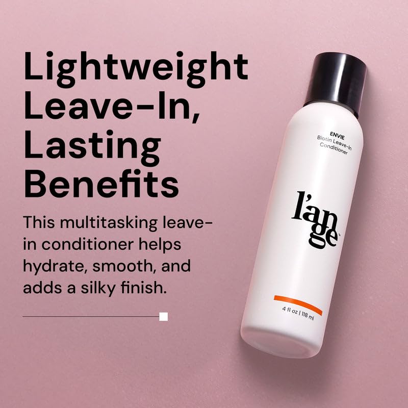 L'ANGE HAIR Envie leave-in on towel-dried hair for smooth detangling