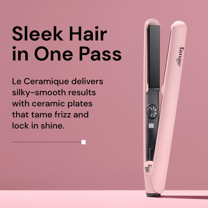 l'ange hair le ceramique ergonomic handle close-up demonstrates comfortable styling sessions.