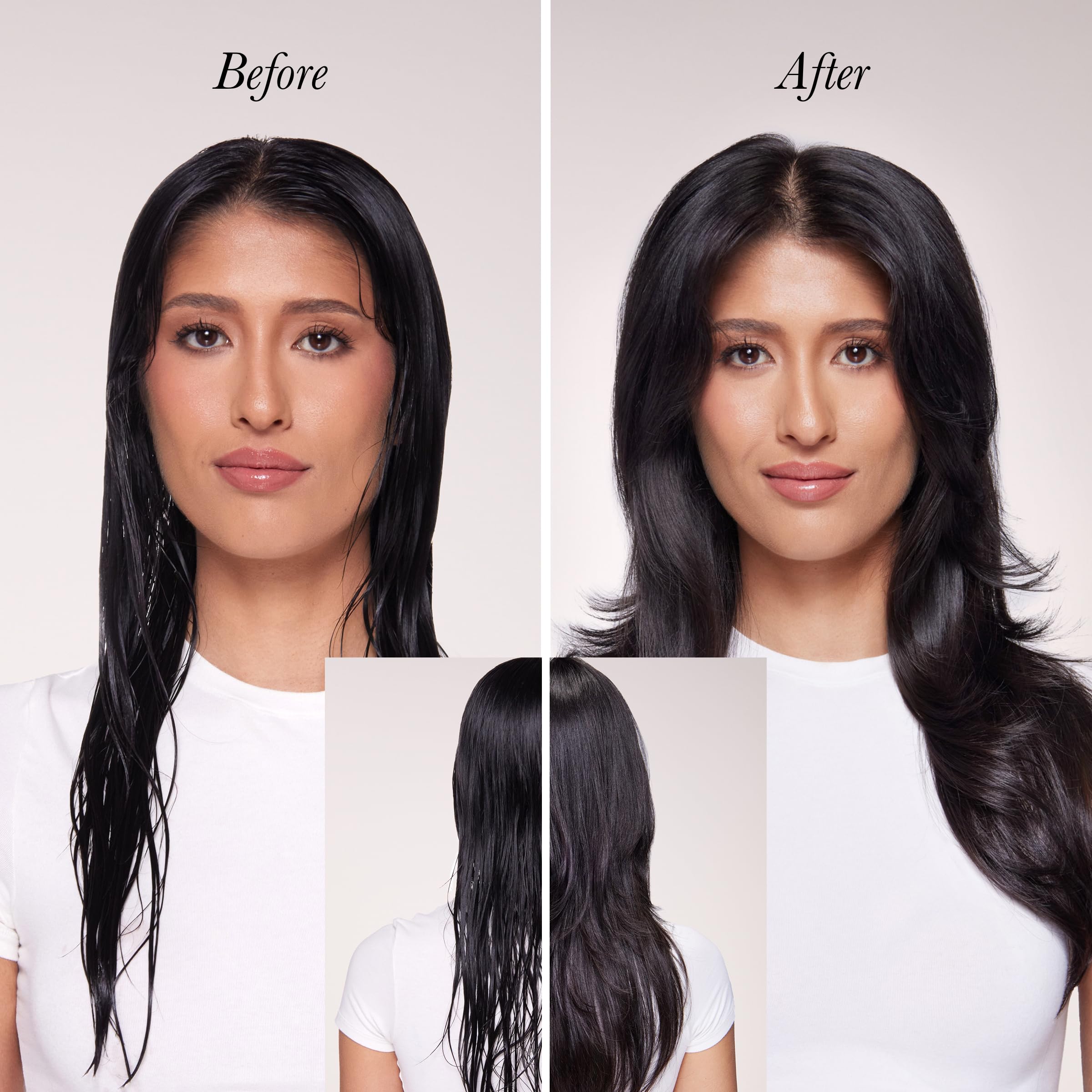 L'ANGE HAIR Le Volume easy-twist handle with LED indicators for precise control.