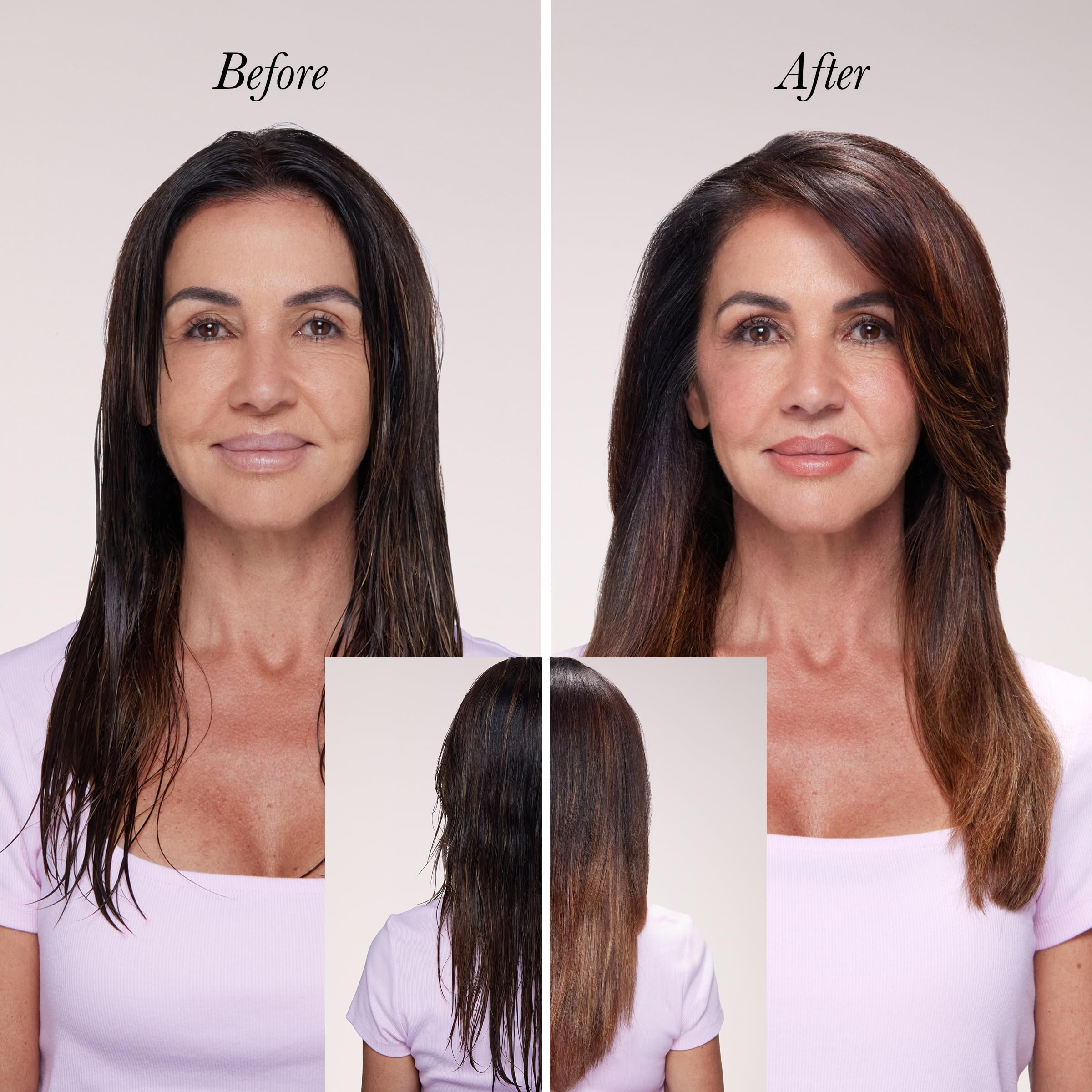 L'ANGE HAIR Le Volume negative ion tech reduces frizz and boosts gloss.