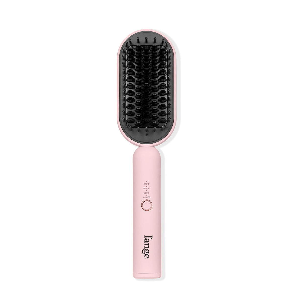 L'ANGE HAIR Mane Pass with dense ceramic bristles grips large sections for faster, smoother styling.