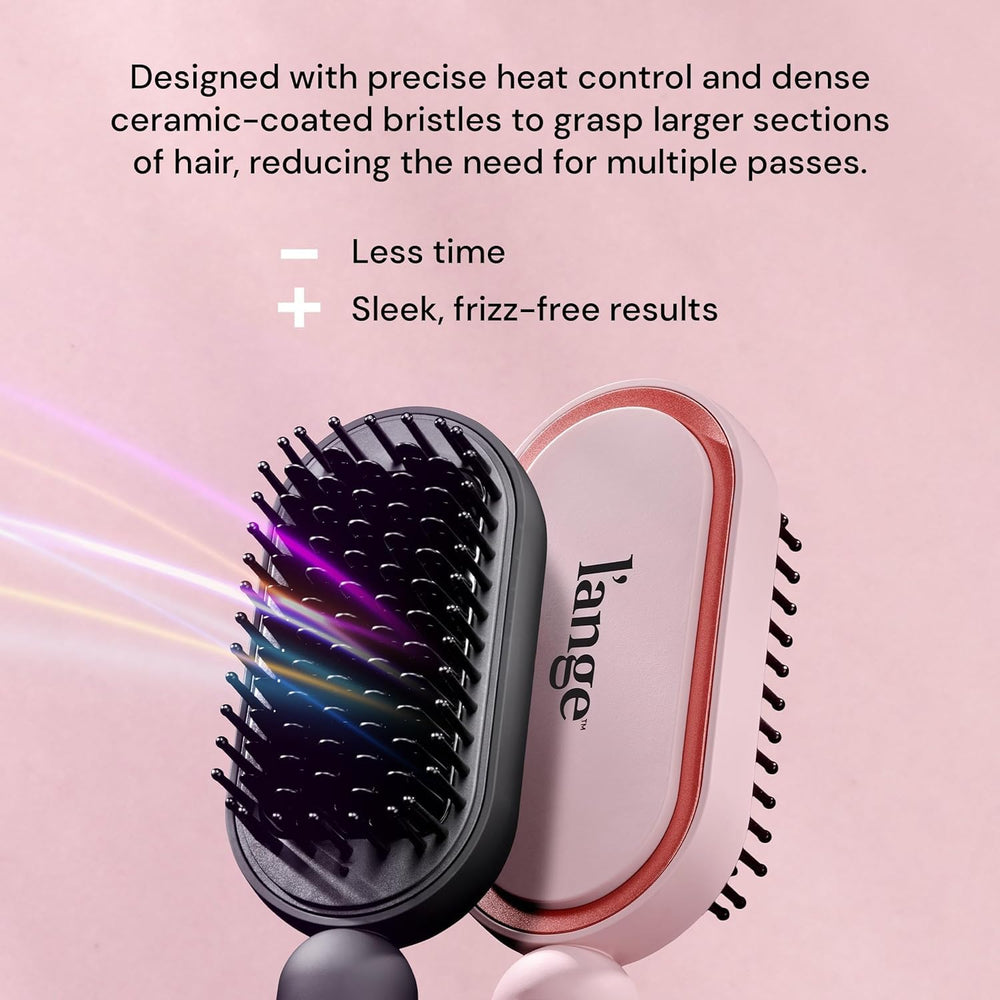 L'ANGE HAIR Mane Pass offers adjustable heat settings for different hair types.