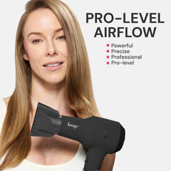 Concentrator nozzle of PowerStyle Ionic Turbo Dryer delivering precise airflow for smooth styling.