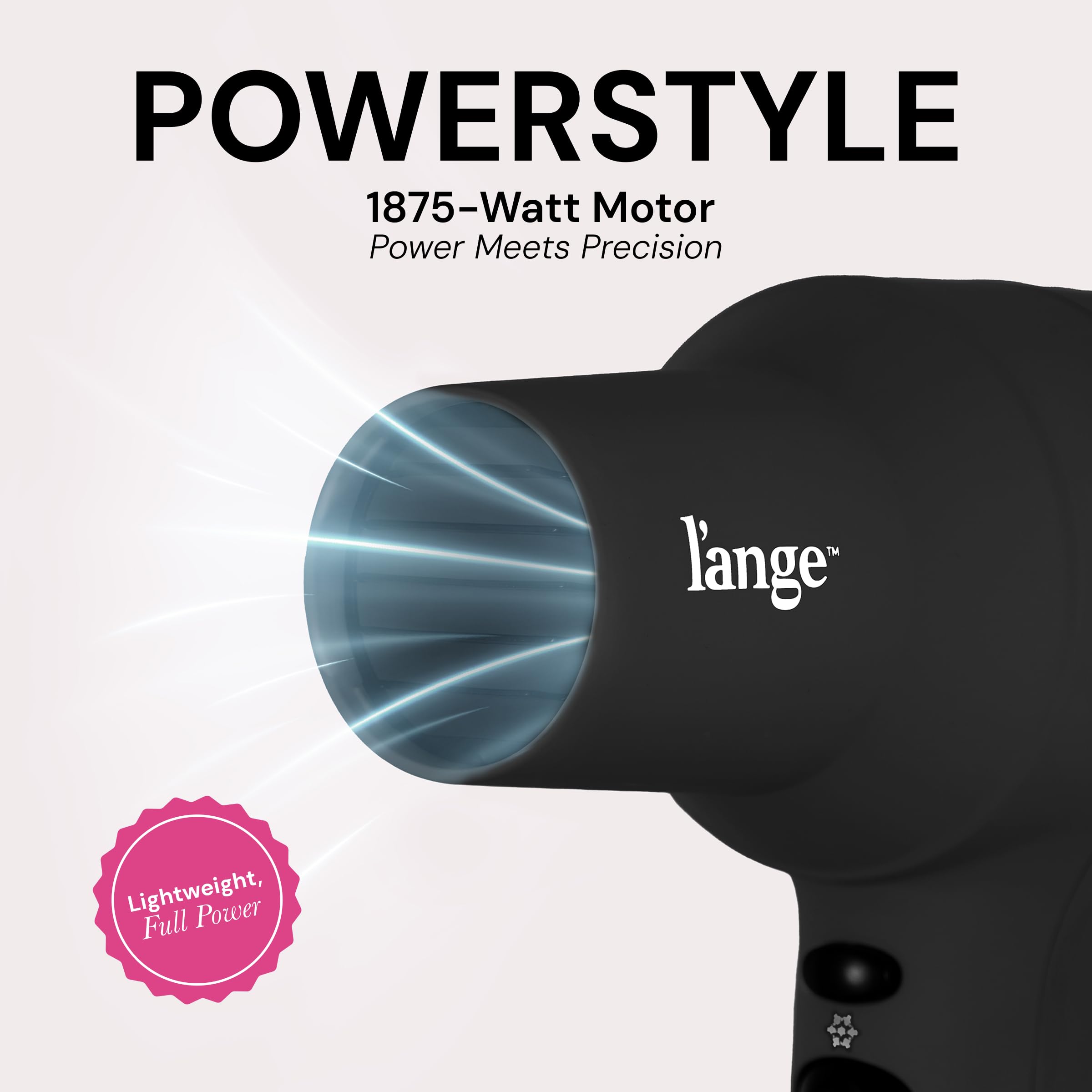 PowerStyle Ionic Turbo Dryer cool shot button to lock in a look after drying.