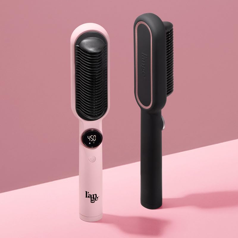 L'ANGE HAIR Smooth-It 2-in-1 black sleek finish with protective shield