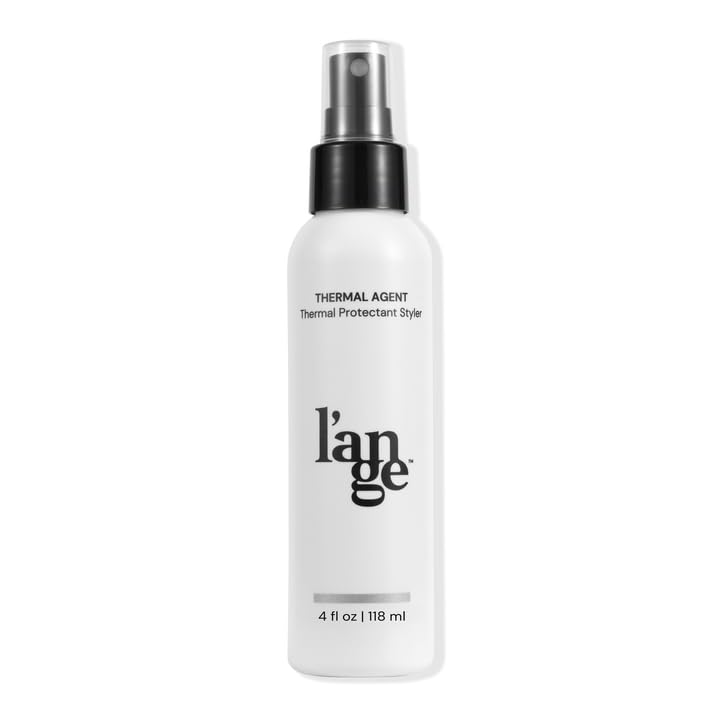 L'ANGE HAIR Thermal Agent bottle front view shows heat protection up to 450°F for high-heat styling