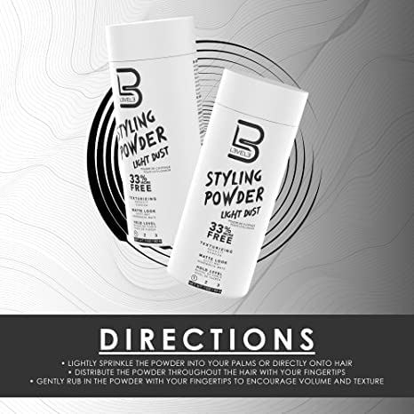 L3 Level 3 dispense-and-style powder ready for on-the-go use
