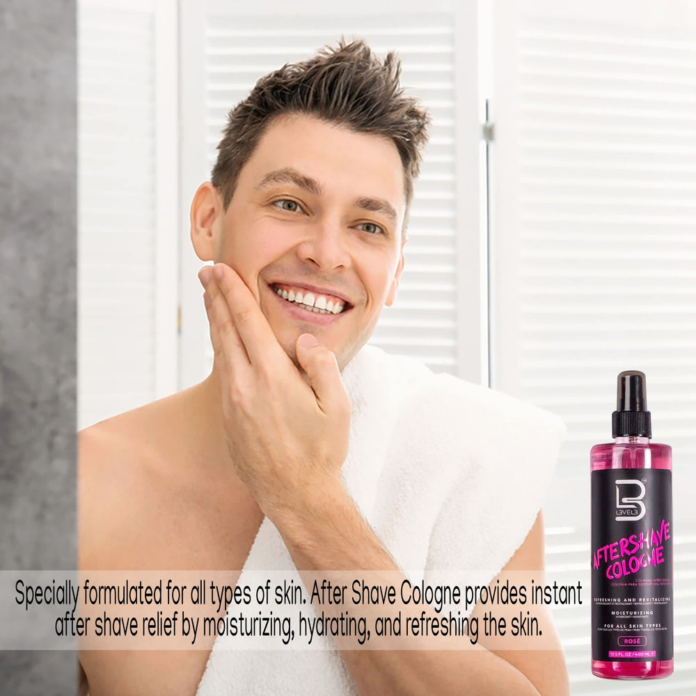 L3 Level 3 aftershave notes bergamot, grapefruit, lavender for a refined scent