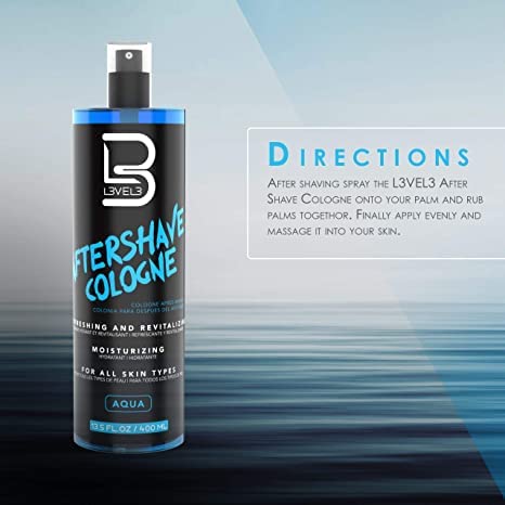 L3 Level 3 aqua variant packaging image hints at refreshing scent and premium presentation.