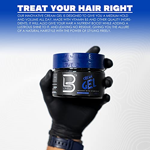 L3 Level 3 Cream Gel shine image showing long-lasting natural glow