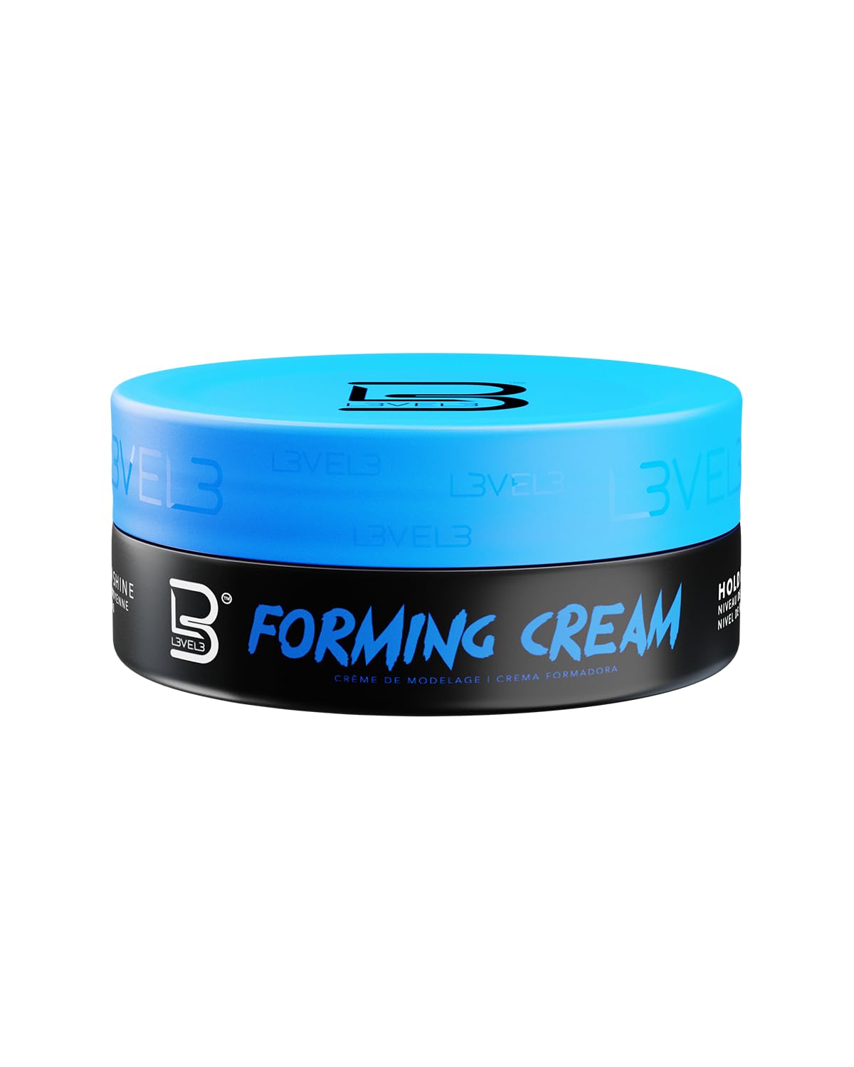 L3 Level 3 Forming Cream fine-hair-look illustrates versatile styling without heaviness.