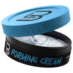 L3 Level 3 Forming Cream package front with oil-free formula for clean styling.