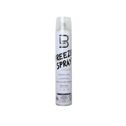 L3 Level 3 Hair Spray packaging box signals premium styling solution