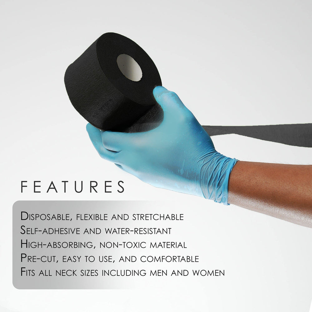 L3 Level 3 Neck Paper disposable salon strips for hygienic, single-use sessions.