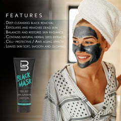 L3 Level 3 Peel Off Mask blackhead removal closeup showing impurities lifting.
