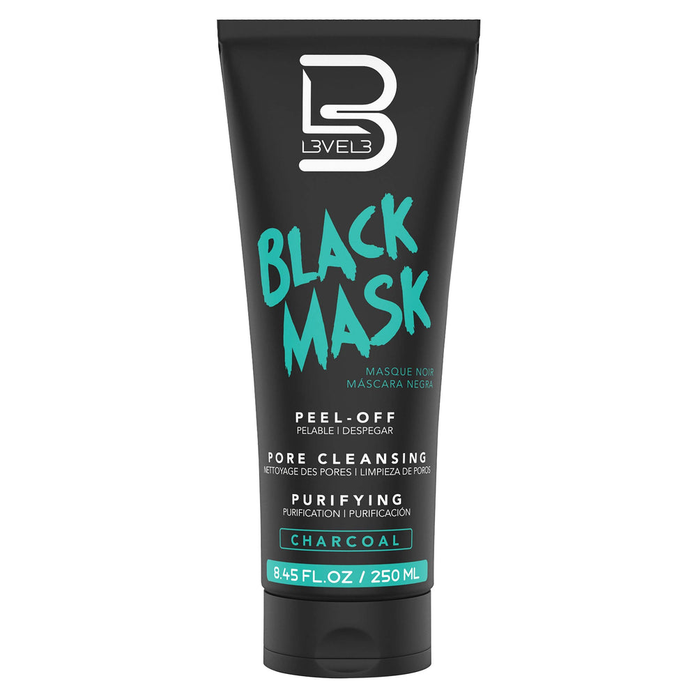 L3 Level 3 Peel Off Mask pink jar application for deep cleansing and pore refinement.