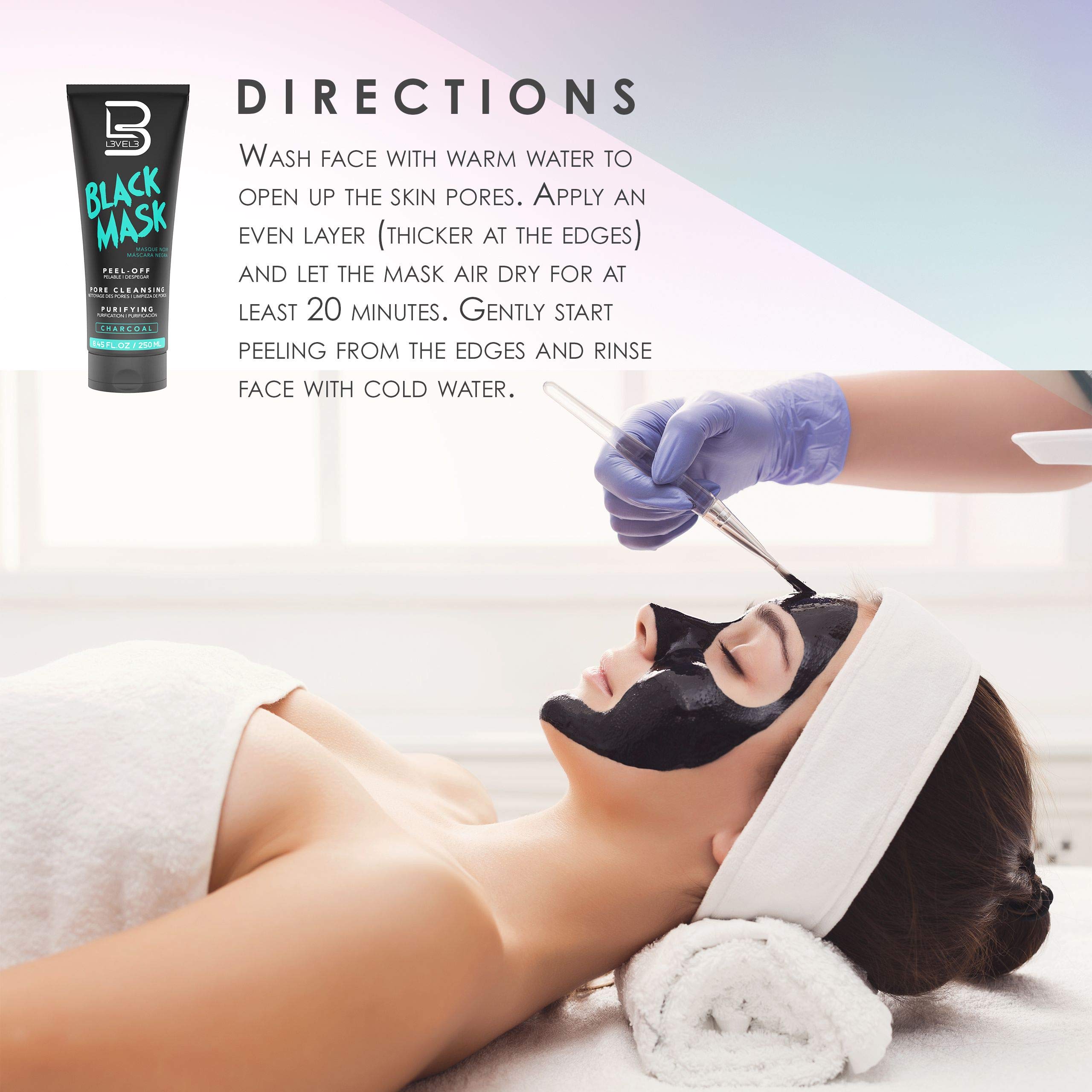 L3 Level 3 Peel Off Mask soft skin glow after use.