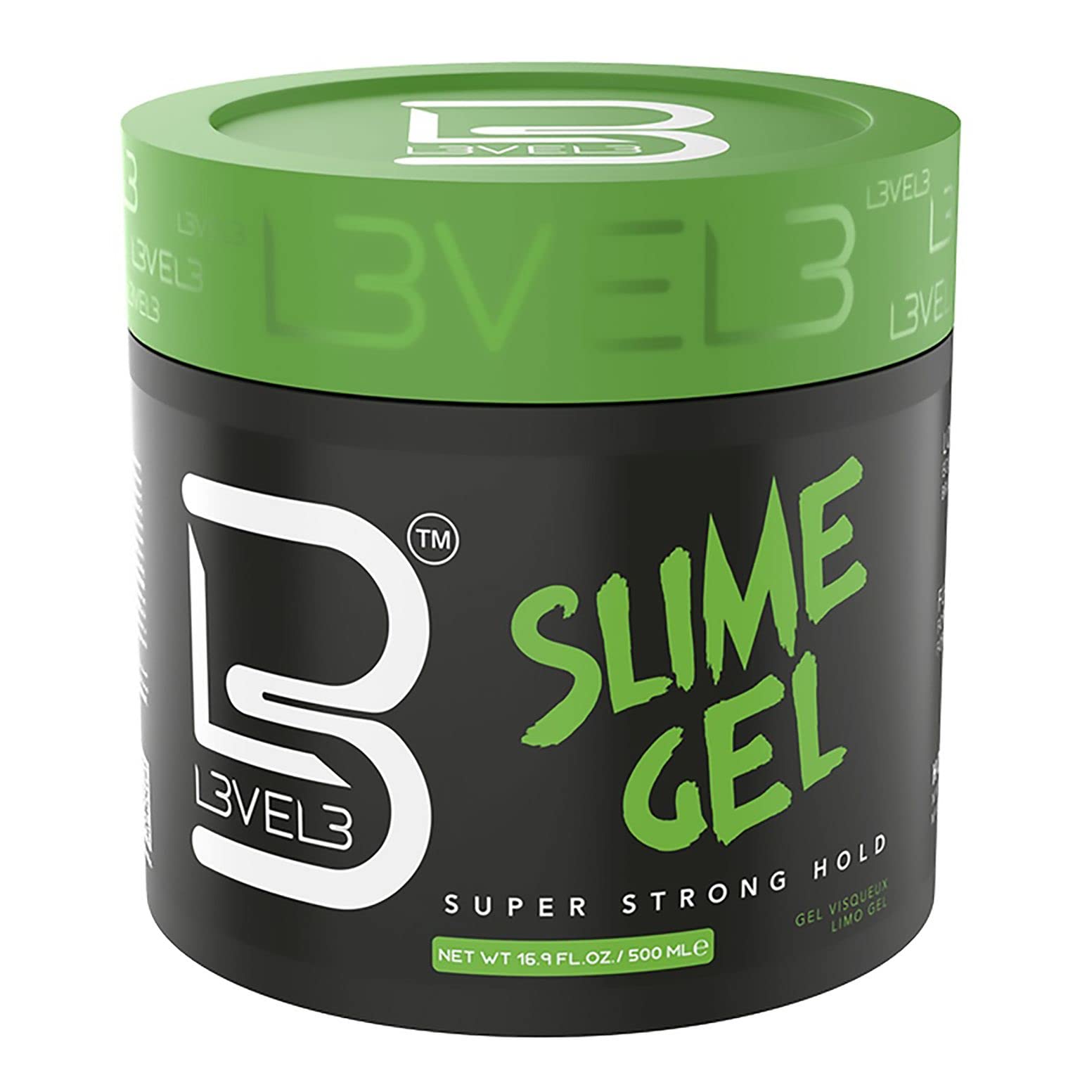L3 Level 3 Slime Gel bottle-front shows strong hold for all-day style