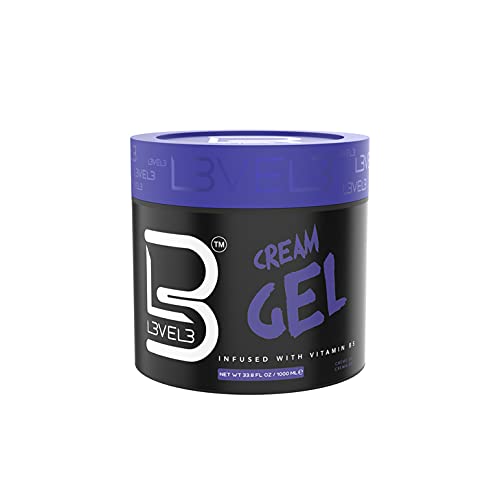 L3 Level 3 Cream Gel vitamin enrichment promotes healthy-looking hair.