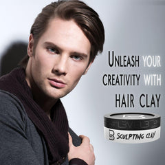 L3 Level 3 Hair Sculpting Clay hands-on application demonstrates easy shaping and texture.