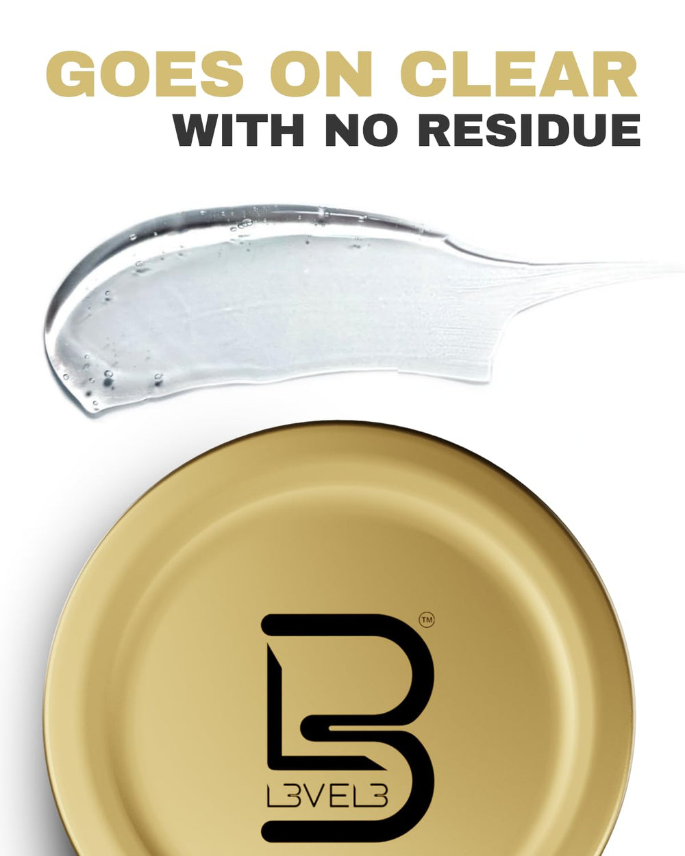 L3 Level 3 Pomade tube open displays easy access for quick styling and even distribution.
