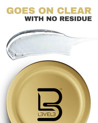 L3 Level 3 Pomade tube open displays easy access for quick styling and even distribution.