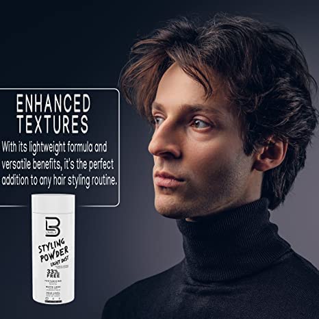 L3 Level 3 non-residue powder finish avoiding buildup while styling
