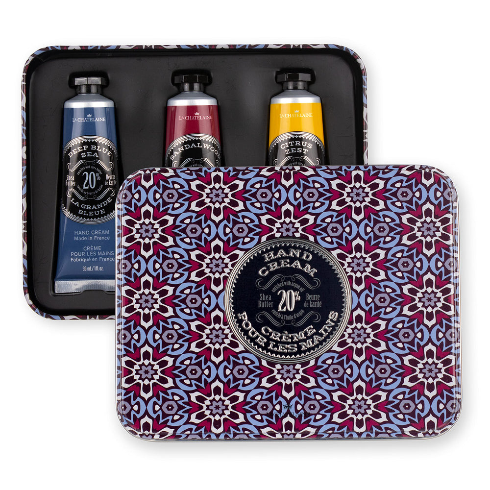 La Chatelaine 20% Organic Shea Butter blend close-up, creamy, fast-absorbing.
