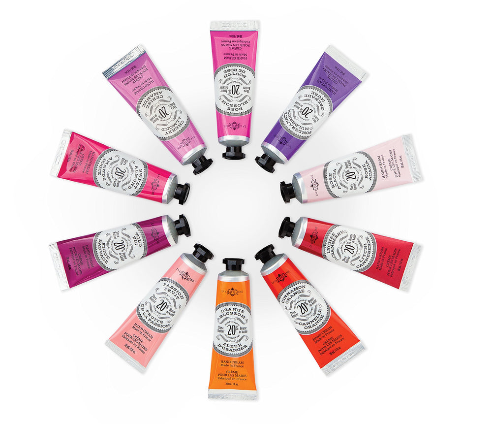 La Chatelaine hand cream French-made botanical ingredients showcase