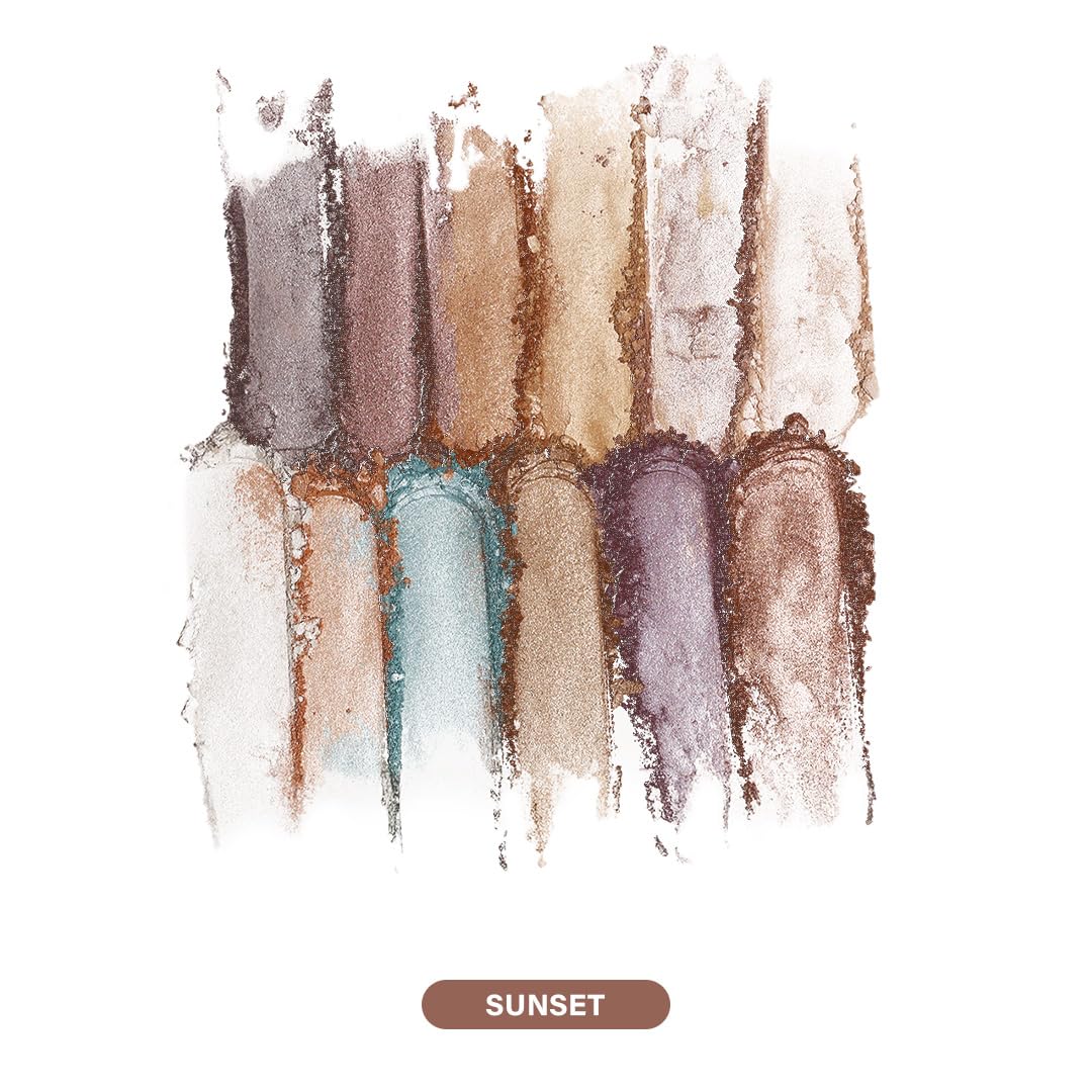 L.A. COLORS Day to Night pearly shade swatch adds subtle glow for evening looks
