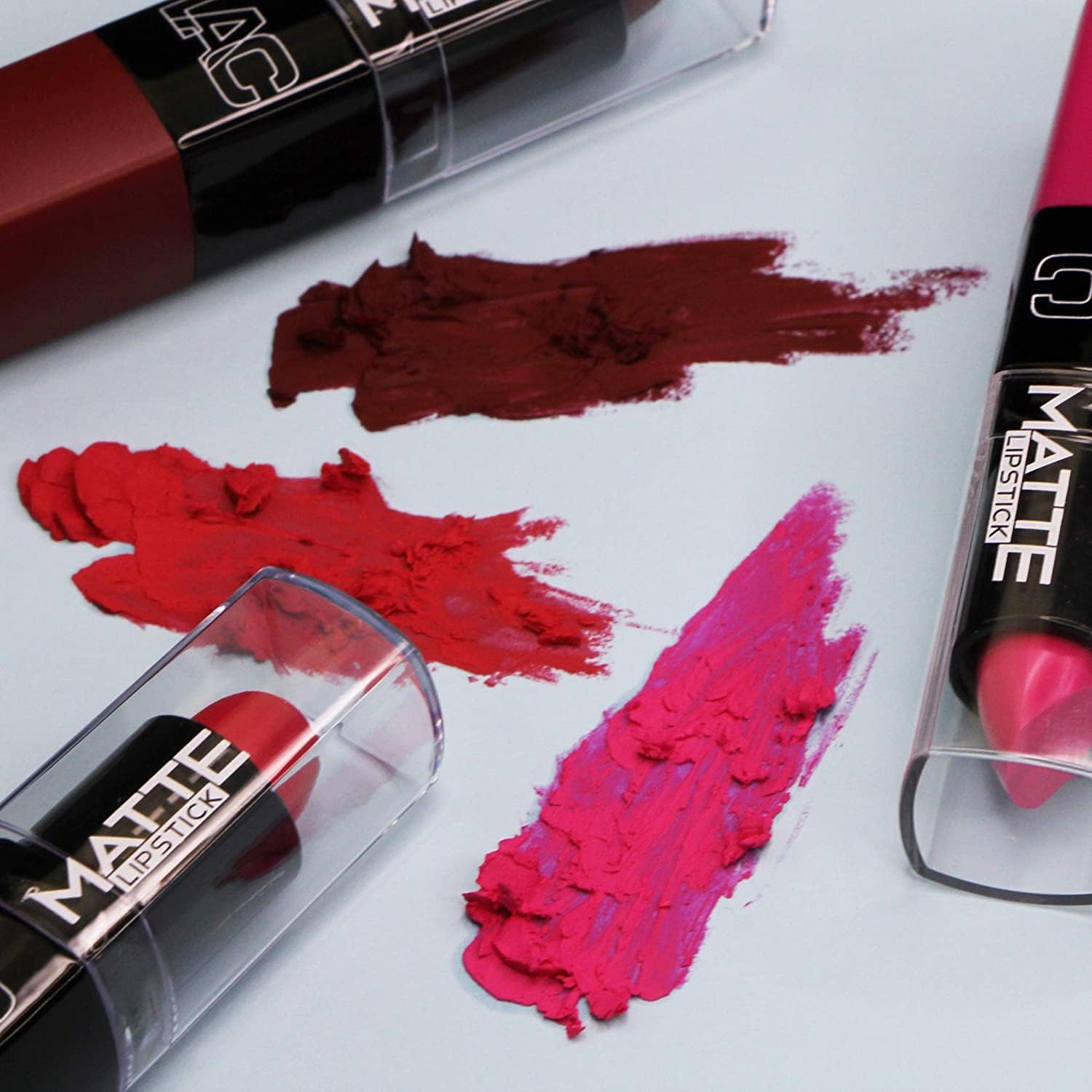 L.A. COLORS Matte Lipstick In Love CML463 daylight shot for everyday wear