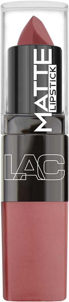 L.A. COLORS Matte Lipstick In Love CML463 packaging close-up shows bold matte color